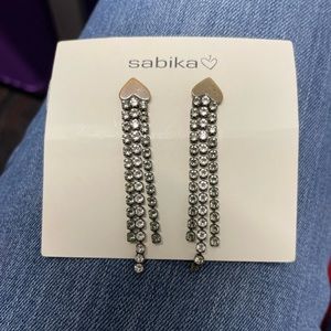 Gorgeous Sabika earrings “Earthed Fancy Fringe”
